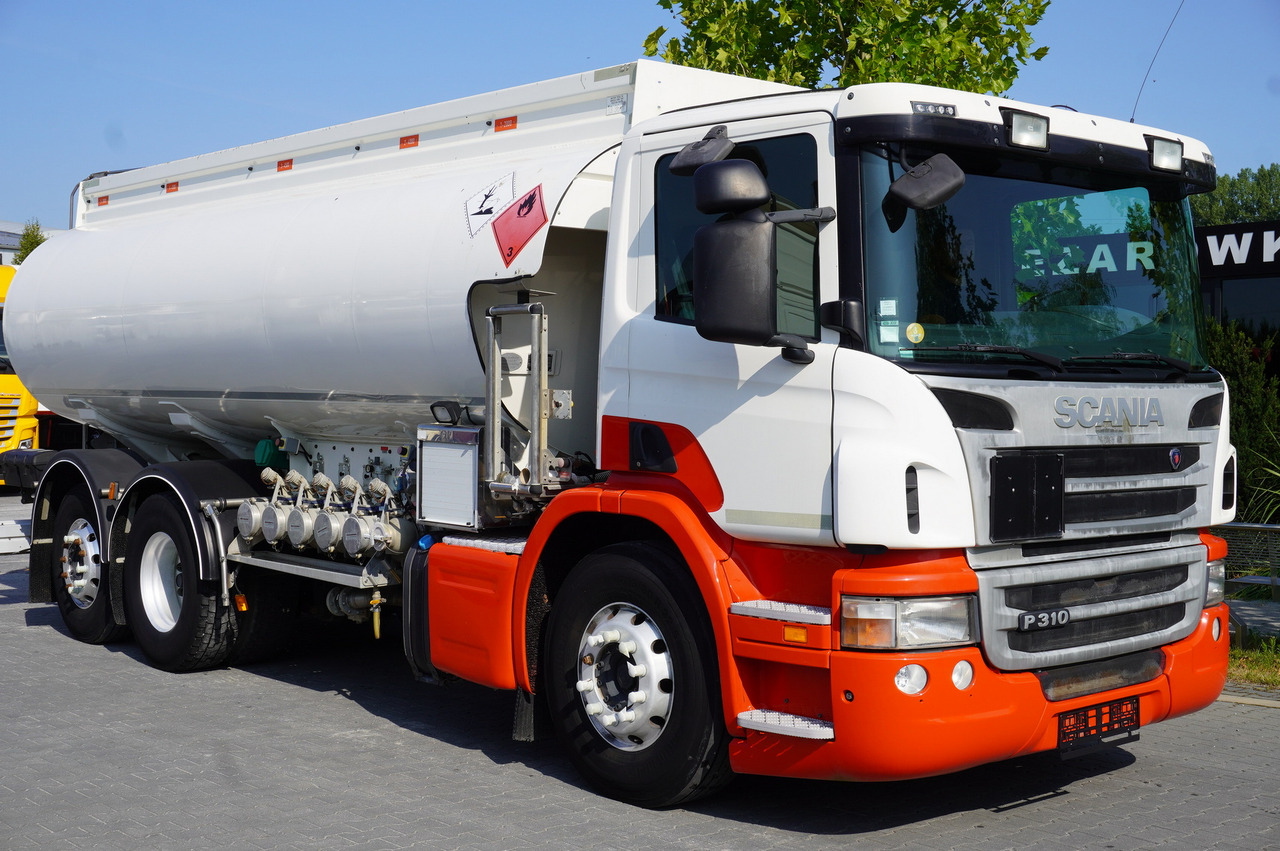 Camión cisterna SCANIA P310 6×2 fuel tanker / 5 chambers / 18540L / Distribution: foto 1