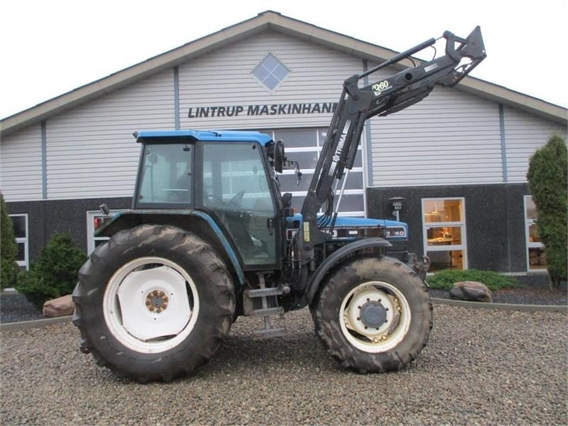 Tractor New Holland 7740 SLE Turbo Med frontlæsser og frontlift.: foto 11