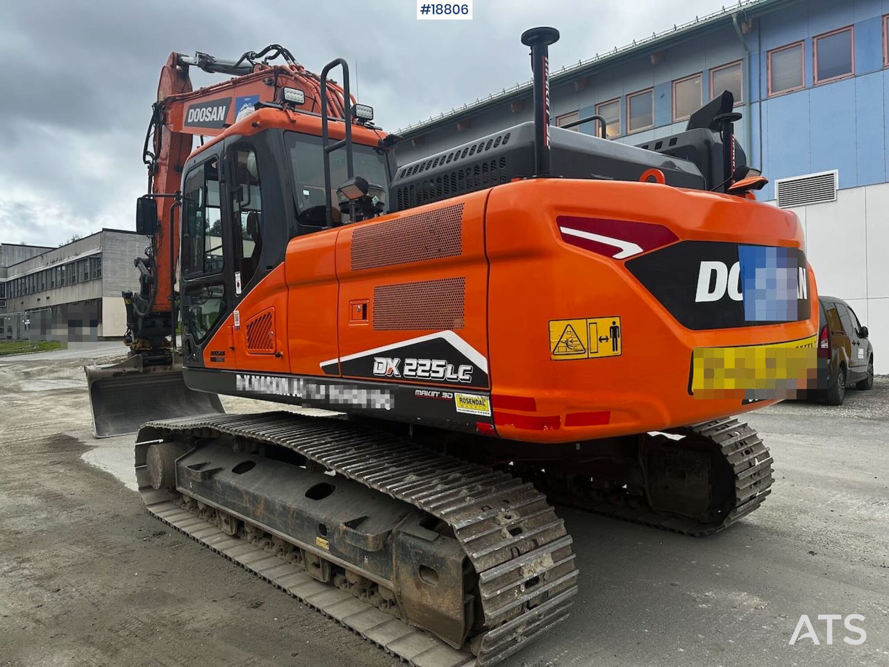 Excavadora Doosan DX225LC: foto 9