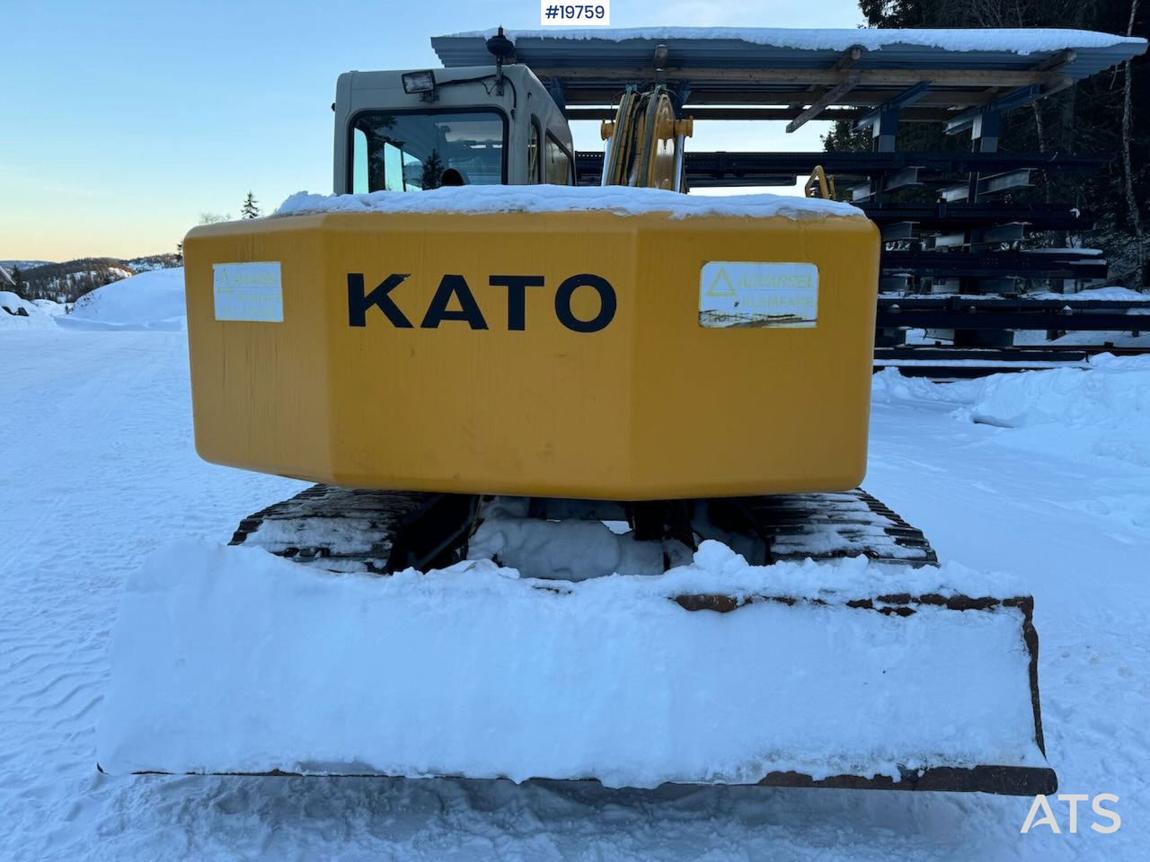 Excavadora Kato HD512E: foto 6