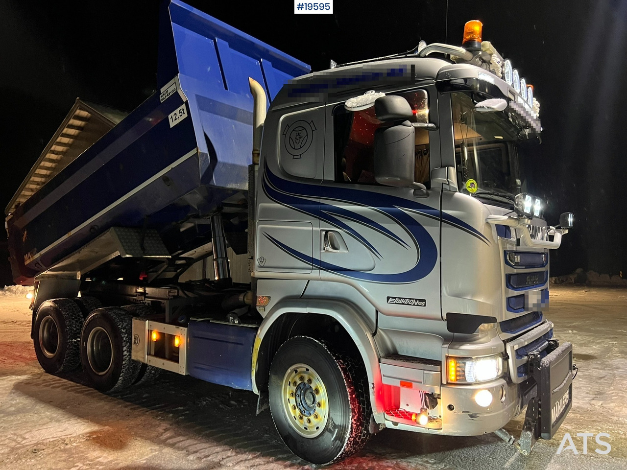 Camión volquete Scania R580: foto 6