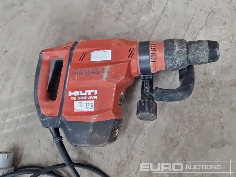 Equipo de construcción Hilti TE500-AVR 110 Volt Breaker: foto 6