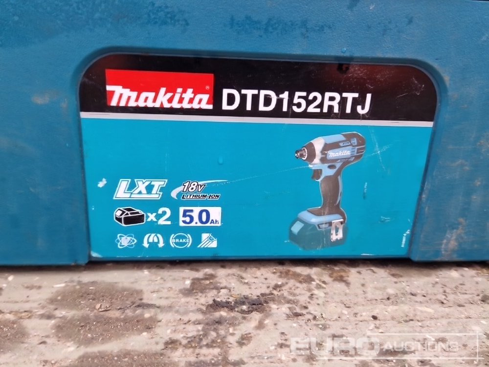 Equipo de construcción Makita 110Volt Impact Gun, 110Volt Hammer Drill, Battery Impact Gun (2 of), Battery Hammer Drill, Spectra Laser Level: foto 21