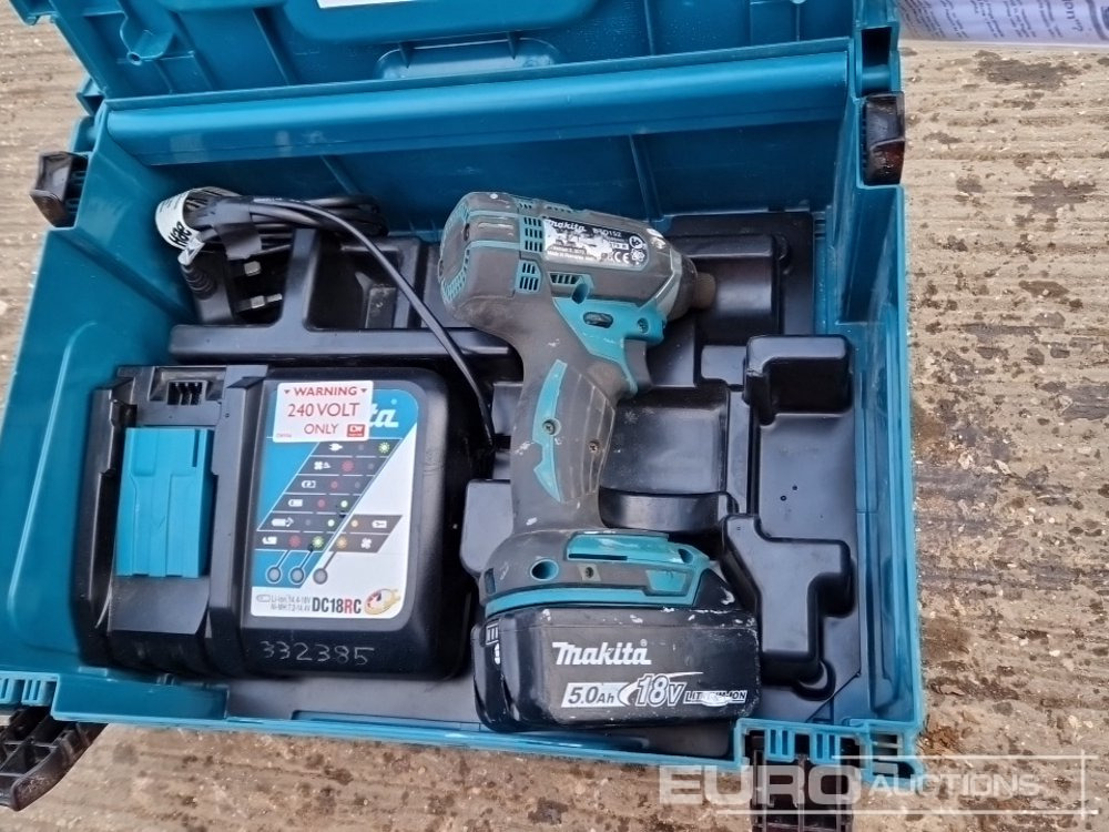 Equipo de construcción Makita 110Volt Impact Gun, 110Volt Hammer Drill, Battery Impact Gun (2 of), Battery Hammer Drill, Spectra Laser Level: foto 23