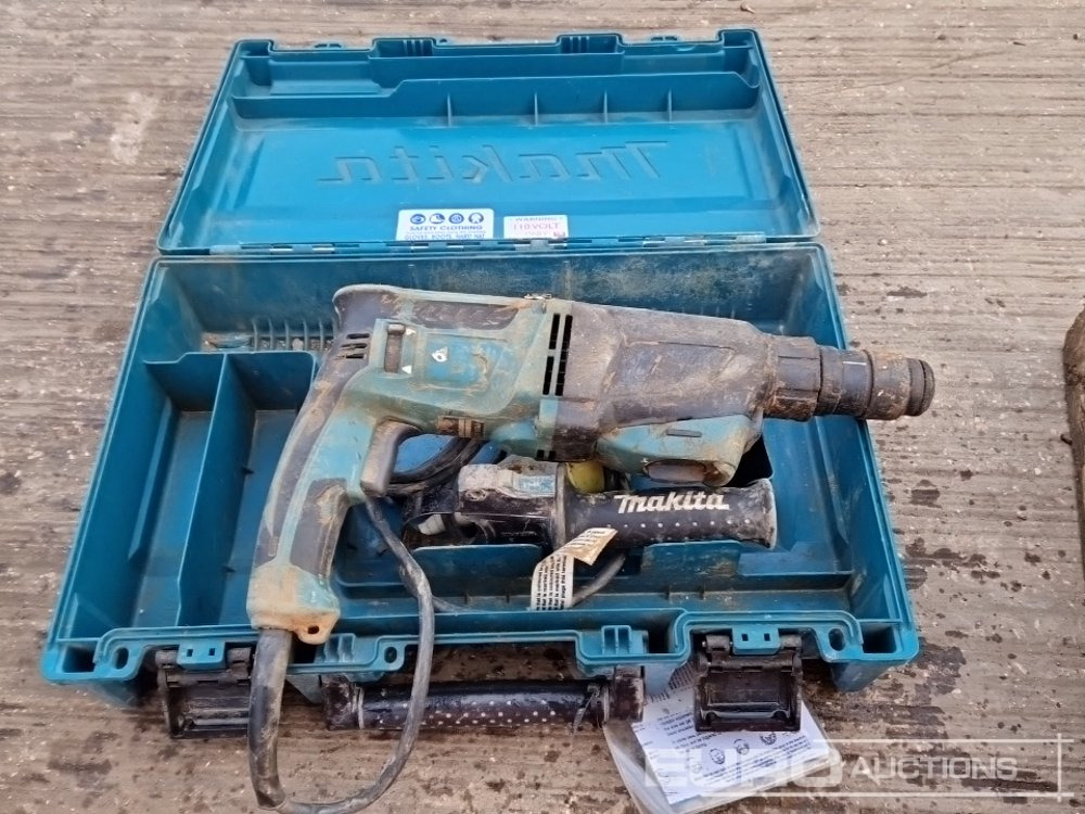 Equipo de construcción Makita 110Volt Impact Gun, 110Volt Hammer Drill, Battery Impact Gun (2 of), Battery Hammer Drill, Spectra Laser Level: foto 27