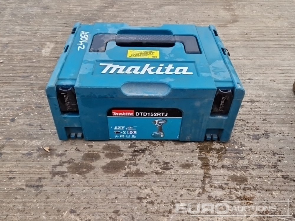 Equipo de construcción Makita 110Volt Impact Gun, 110Volt Hammer Drill, Battery Impact Gun (2 of), Battery Hammer Drill, Spectra Laser Level: foto 20