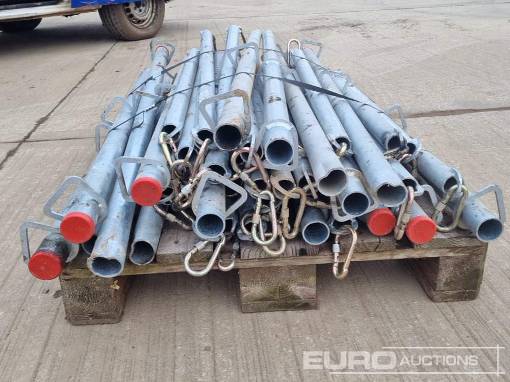 Equipo de construcción Pallet of Scaffolding Barrier Posts: foto 7